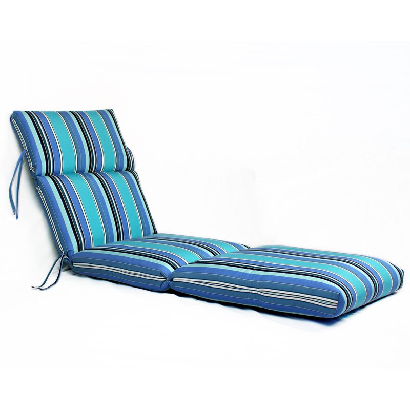 Dolce Oasis Indoor/Outdoor Sunbrella Chaise Lounge Cushion & Reviews